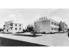 1963: New company headquarters open in Baden-Baden 